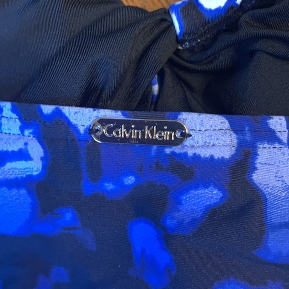 NWT Calvin Klein Atlantis Ombré Tankini Top Sz S - Picture 9 of 11